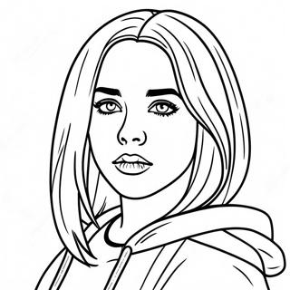 Billie Eilish Kolorowanki