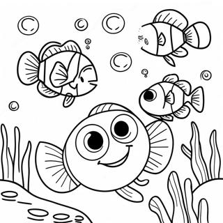 Scena Podwodna Z Gdzie Jest Nemo Kolorowanka 41915 9170