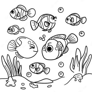Scena Podwodna Z Gdzie Jest Nemo Kolorowanka 41915 9171