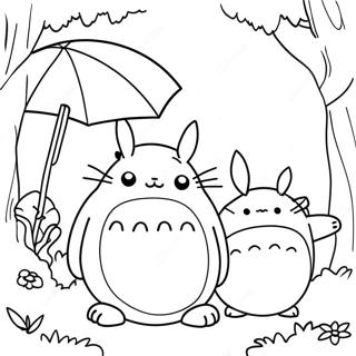 Totoro Z Przyjaciolmi Kolorowanka 43813 9584