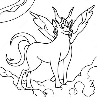 Arceus Tworzacy Wszechswiat Kolorowanka 44710 9786