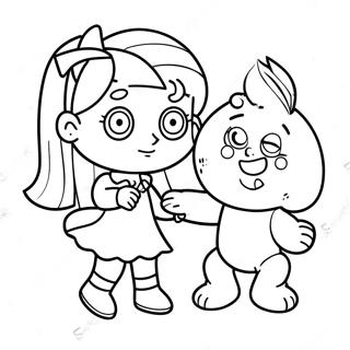 Angelica Pickles Ze Swoja Lalka Kolorowanka 45491-9957