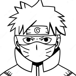 Kakashi Kolorowanki