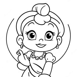 Kolorowanka Vintage Betty Boop 46525-10178