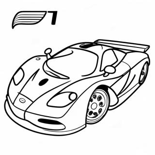Kolorowanka Z Mclarenem F1 W Akcji 46618-10207