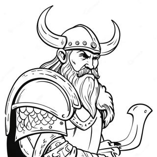 Wiking Wojownik Z Toporem Kolorowanka 47190-10316