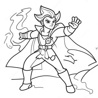 Kolorowanka Z Storm Przywolujaca Blyskawice 47731-10437