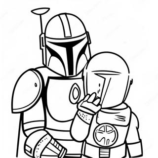 Mandalorian Kolorowanki