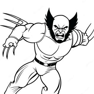 Wolverine Kolorowanki