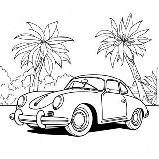 Kolorowanka Klasyczne Porsche 356 49521-10841