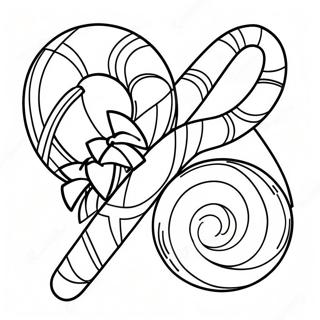 Blyszczaca Laska Cukrowa Kolorowanka 51912-11365