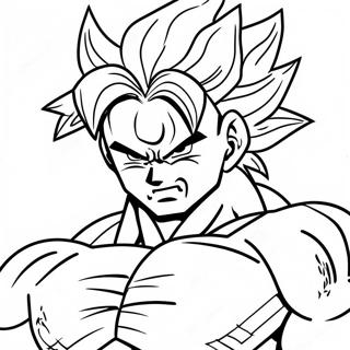 Broly Super Saiyan Kolorowanka 52380-11452