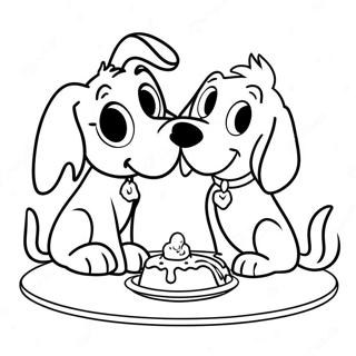 Kolorowanka Urocze Psie Przyjaciolki Lady I Tramp 52668-11520