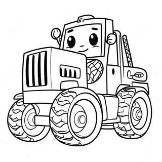Kolorowanka Bob Budowniczy W Pojezdzie Budowlanym 53739 11758