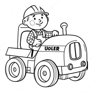 Kolorowanka Bob Budowniczy W Pojezdzie Budowlanym 53739 11759