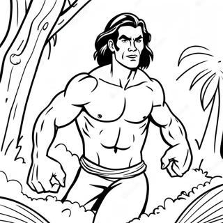 Tarzan W Akcji Kolorowanka 54364 11905