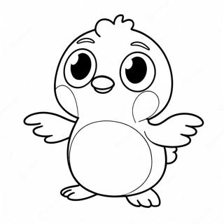 Kolorowanka Z Pororo Malym Pingwinem 56375-12330