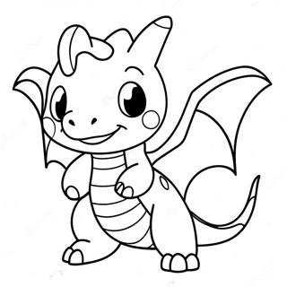 Slodki Dragonite Latajacy Kolorowanka 58203-12732