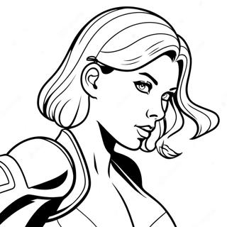 Czarna Wdowa W Akcji Kolorowanka 59206-12985