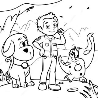 Ratowanie Zwierzat Wild Kratts Kolorowanka 60579-13280