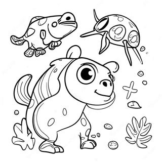 Kolorowanka Z Niesamowitymi Faktami O Zwierzetach Z Wild Kratts 60581-13287