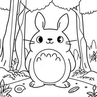 Totoro W Magicznym Lesie Kolorowanka 62139-13687