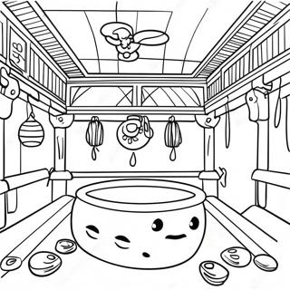 Scena Z Spirited Away W Lazni Kolorowanka 62140 13691