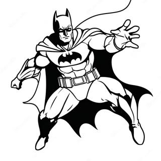 Batman W Dynamicznej Pozie Kolorowanka 6268-1482