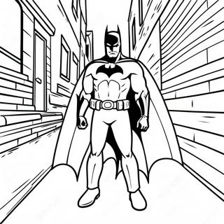 Batman W Ciemnym Zaulku Kolorowanka 6271-692