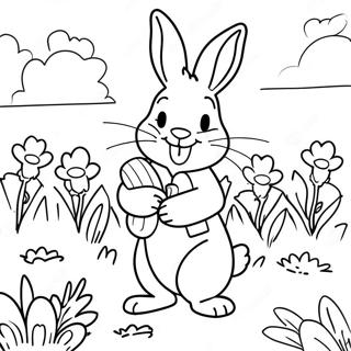 Piotrus Krolik Na Polu Kwiatowym Kolorowanka 63795-14161