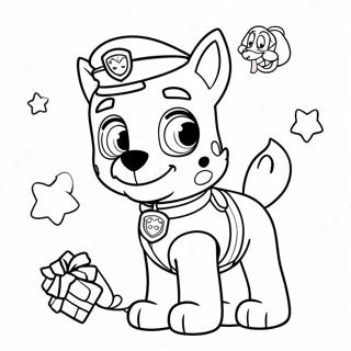 Kolorowanka Z Paw Patrol Na Boze Narodzenie 67250-14708