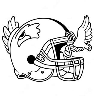Kolorowanka Z Philadelphia Eagles 68493-14987