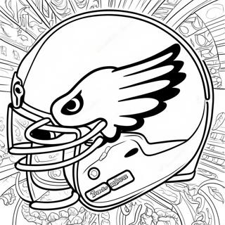 Kolorowanka Z Logo Philadelphia Eagles 68494-14989