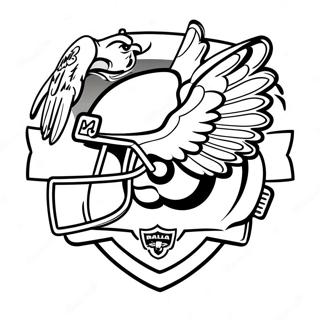 Kolorowanka Z Logo Philadelphia Eagles 68494-14991
