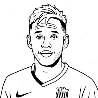 Neymar Kolorowanki