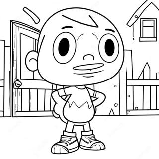 Strona Do Kolorowania Z Glosnym Domem 71955-15806