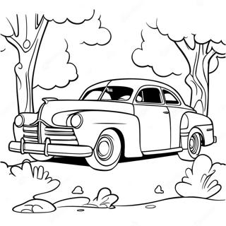 Doc Hudson Klasyczny Samochod Kolorowanka 7280 1325