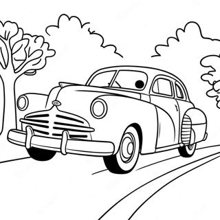 Doc Hudson Klasyczny Samochod Kolorowanka 7280 1328