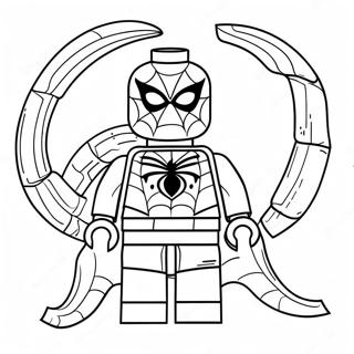 Kolorowanka Lego Spidermana 73648-17125