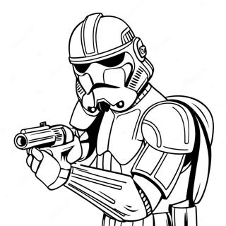 Kolorowanka Bezczelny Klonowy Zolnierz W Akcji 73959-17374