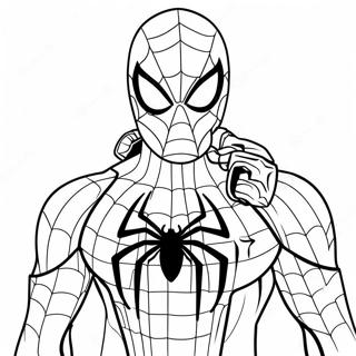 Spider Man Z Logo Pajaka Kolorowanka 746-133