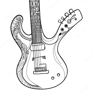 Gitara Kolorowanki