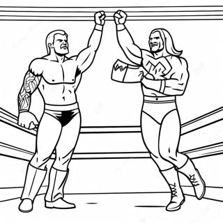 Kolorowanka Z Ikonicznymi Momentami Wwe 75140-18297