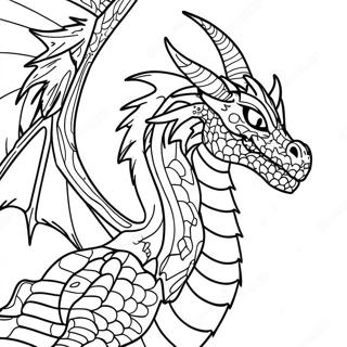 Kolorowanka Z Majestatycznym Ender Dragon 75396 18499