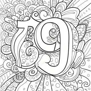 Duze Wyrazne Liczby Kolorowanka 75499 18576