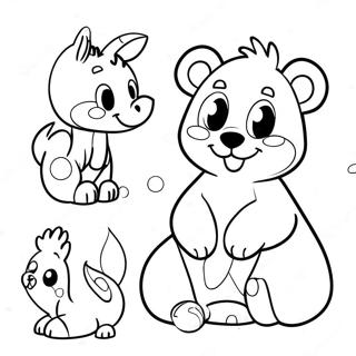 Urocze Liczby Zwierzat Kolorowanka 75500-18577