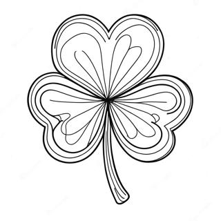 Strona Do Kolorowania Uroczej Koniczyny 75707-18741