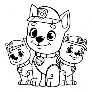 Strona Do Kolorowania Uroczej Paw Patrol Na Halloween 75731 18753