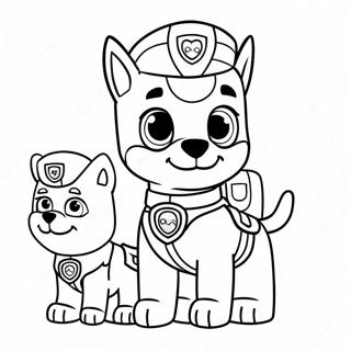 Strona Do Kolorowania Uroczej Paw Patrol Na Halloween 75731 18754