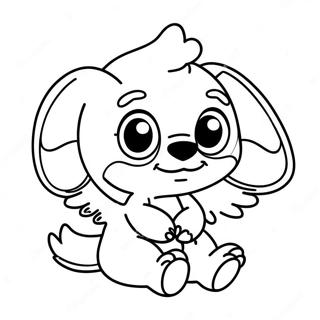 Urocza Kolorowanka Z Szyciem I Aniolkiem 76012 18968